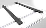 Alu-Cab Load Bar 1250mm - Black