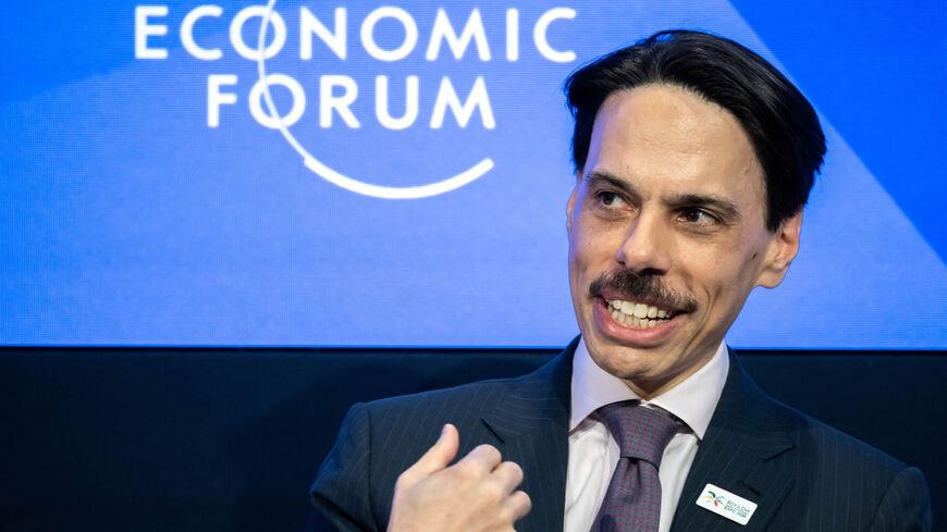 Saudi Foreign Minister Prince Faisal bin Farhan Al Saud attends a session at the World Economic Forum, Davos, Switzerland, Jan. 17, 2023.