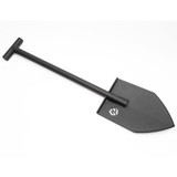 GP Factor CS-1 Camp Shovel - One Piece - Textured Black 