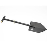 GP Factor CS-2.1 Camp Shovel - Two Piece - Textured Black 