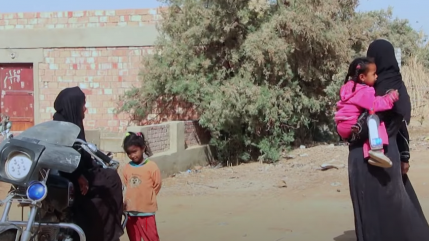 women in al-samaha village, Aswan, Egypt